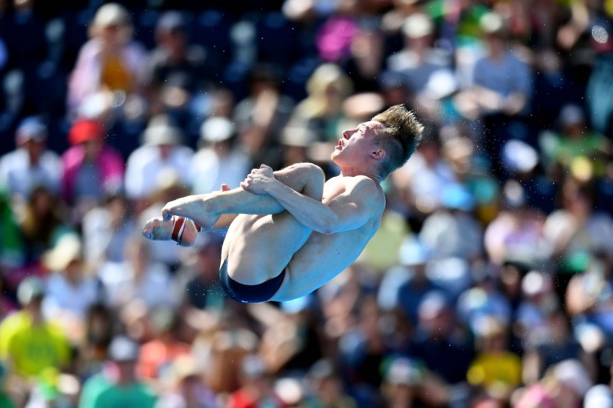 Jack Laugher is back in his Commonwealth 'happy place'